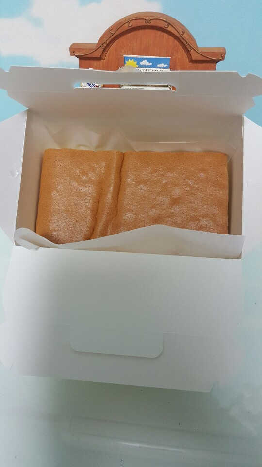 [네모식빵에기대왕카스테라]대왕카스테라大 +메뉴1 리뷰 사진