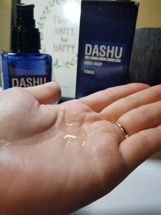 다슈코리아 다슈 맨즈 아쿠아 딥 포텐 토너 153ml — 4점을 준 리뷰어가 2019년 6월 올린 사용 사진