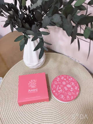 아미니 아쿠아 프로텍터 선쿠션 — 5점을 준 리뷰어가 2019년 5월 올린 사용 사진
