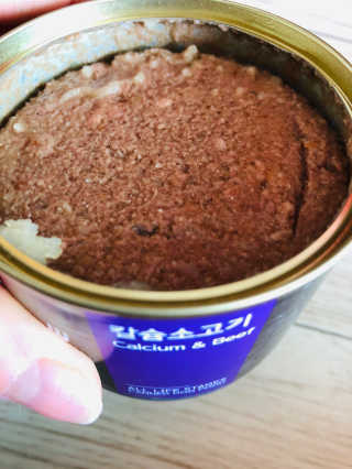 펫토리아 한캔뚝딱 best 강아지캔,고양이주식캔 — 4.5점을 준 리뷰어가 2019년 6월 올린 사용 사진