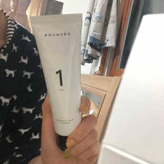 누메로 1 머랭 폼 클렌저 — 4점을 준 리뷰어가 2018년 3월 올린 사용 사진
