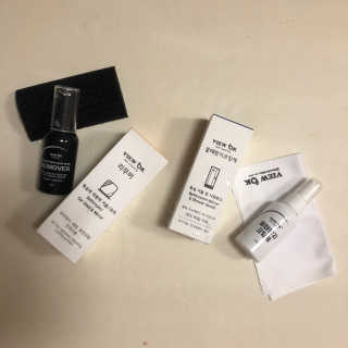 뷰오케이 욕실 화장실 셀프 물때제거 코팅제,리무버 50ml — 4점을 준 리뷰어가 2019년 5월 올린 사용 사진