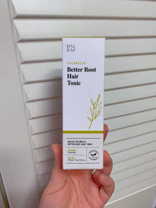 달리프 클로렐라 베러 루트 헤어토닉 100ml — 5점을 준 리뷰어가 2019년 8월 올린 사용 사진