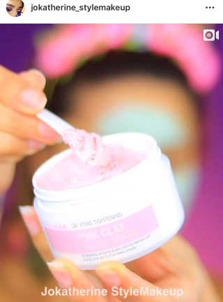 Dr.pore tightening pink clay facial mask — 4.83점을 준 리뷰어가 2018년 9월 올린 사용 사진