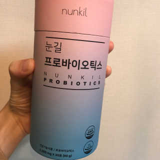 눈길 프로바이오틱스 눈길 콜라겐 프로바이오틱스 — 5점을 준 리뷰어가 2019년 11월 올린 사용 사진