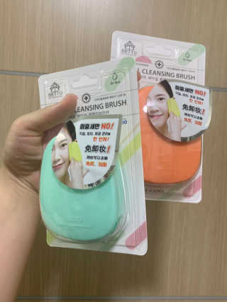 비비또 페이셜 클렌징 브러쉬 2P — 4점을 준 리뷰어가 2019년 6월 올린 사용 사진