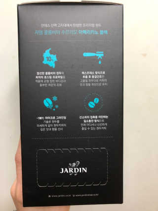(주)쟈뎅 쟈뎅 에스프레소 스틱 아메리카노 블랙 — 5점을 준 리뷰어가 2018년 10월 올린 사용 사진