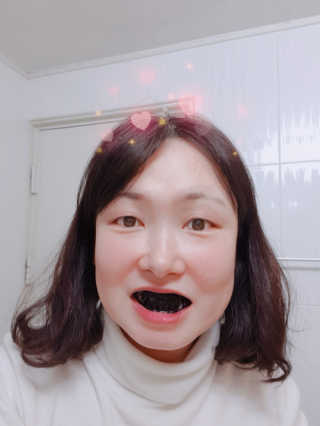 the naked object 디블랙팩치약 디블랙칫솔 세트 — 5점을 준 리뷰어가 2019년 3월 올린 사용 사진