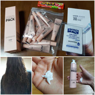 헤어플러스 에센스팩 135ml,9.3ml — 5점을 준 리뷰어가 2018년 5월 올린 사용 사진