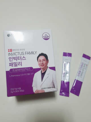 라플레 유해균을 이겨 튼튼한 장으로,  인빅터스 패밀리 — 4.5점을 준 리뷰어가 2019년 10월 올린 사용 사진