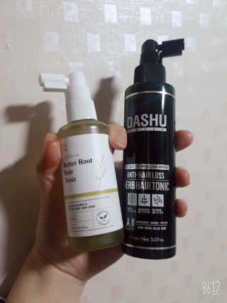 다슈코리아 다슈 데일리 안티 헤어로스 허브 헤어토닉 150ml — 4점을 준 리뷰어가 2020년 1월 올린 사용 사진