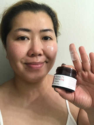 바이 위시트랜드 VITAMIN 75 CREAM — 5점을 준 리뷰어가 2017년 11월 올린 사용 사진