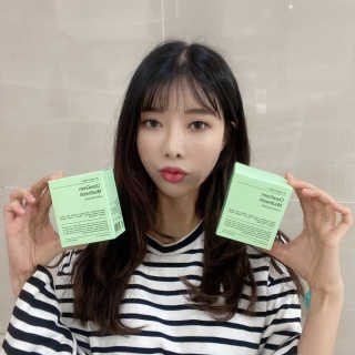 the naked object 발포가글 츄그린 그린티민트 — 4.5점을 준 리뷰어가 2020년 2월 올린 사용 사진
