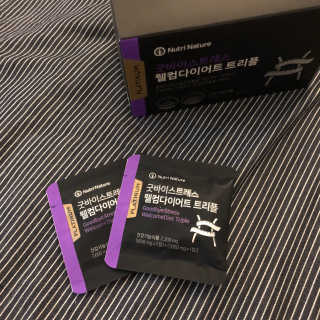 뉴트리네이처 굿바이 스트레스 웰컴 다이어트 트리플 — 5점을 준 리뷰어가 2019년 11월 올린 사용 사진