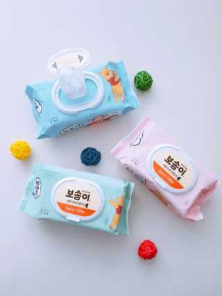 보솜이 아기물티슈 베이비케어 푸에디션 캡 74매 10입 — 5점을 준 리뷰어가 2019년 4월 올린 사용 사진