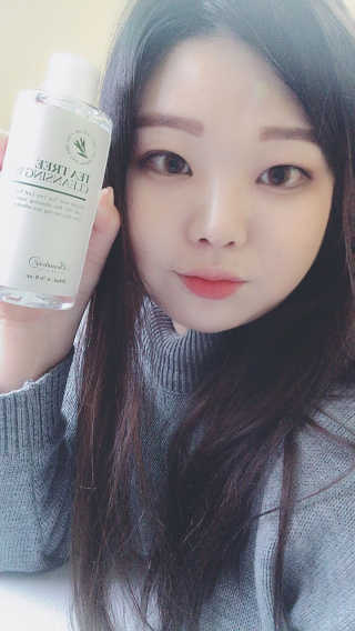 벤튼 티트리 클렌징 워터 — 4.5점을 준 리뷰어가 2018년 3월 올린 사용 사진