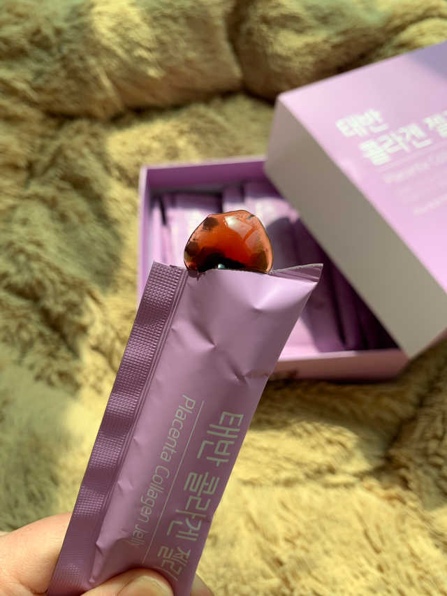 태반 콜라겐 젤리 15포 리뷰 사진