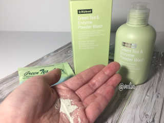 바이 위시트랜드 Green Tea Powder Wash — 4.67점을 준 리뷰어가 2018년 1월 올린 사용 사진