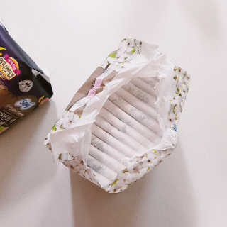 LG유니참 쏘피SOFY 쏘피 자연의 색 무표백 유기농 100프로 생리대 — 5점을 준 리뷰어가 2020년 3월 올린 사용 사진