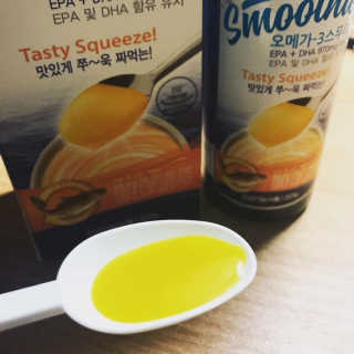 오메가-3스무디 [오메가스무디] 짜먹는 오메가3 DHA 임산부 어린이 — 4점을 준 리뷰어가 2019년 1월 올린 사용 사진