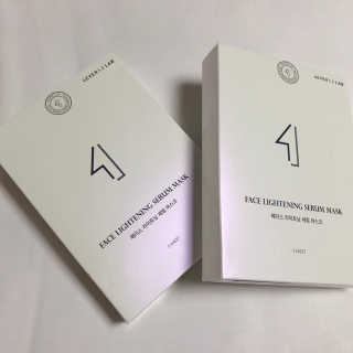 라디체 포에버앤제이 페이스 라이트닝 세럼 마스크 — 5점을 준 리뷰어가 2018년 12월 올린 사용 사진