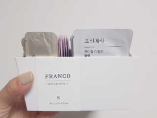 창신리빙 [프랑코 소품바스켓] 똑똑한 정리 수납 인테리어 — 5점을 준 리뷰어가 2018년 9월 올린 사용 사진