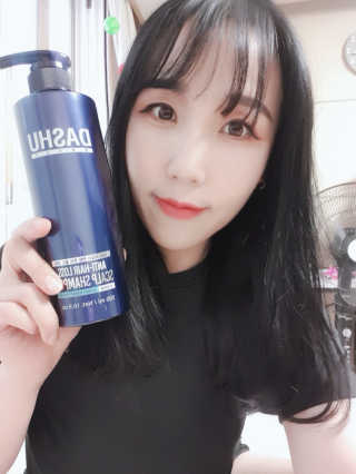 다슈코리아 다슈 데일리 단백질 한방 두피 골드 샴푸 500ml — 5점을 준 리뷰어가 2019년 9월 올린 사용 사진