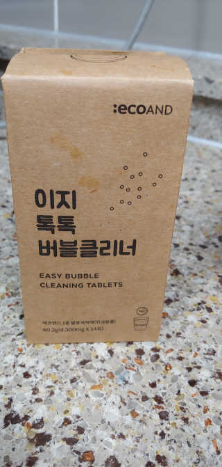 [에코앤드]이지톡톡 버블클리너 1종세척제 — 5점을 준 리뷰어가 2019년 7월 올린 사용 사진
