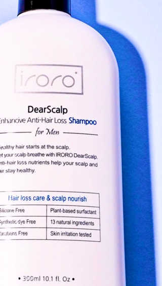 IRORO DearScalp Enhancive Anti-Hair Loss Shampoo-M — 5점을 준 리뷰어가 2019년 10월 올린 사용 사진