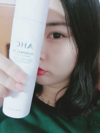 AHC 에이 에이치 씨 미니멀 10 워터리 에센스 — 3점을 준 리뷰어가 2018년 12월 올린 사용 사진