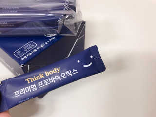 띵크바디 THINKBODY프리미엄프로바이오틱스 유산균 — 5점을 준 리뷰어가 2019년 9월 올린 사용 사진