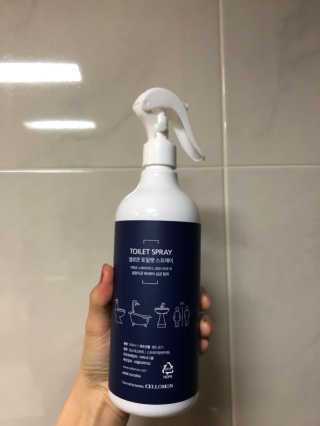 셀로몬 토일렛 스프레이 500ml — 4.33점을 준 리뷰어가 2018년 5월 올린 사용 사진