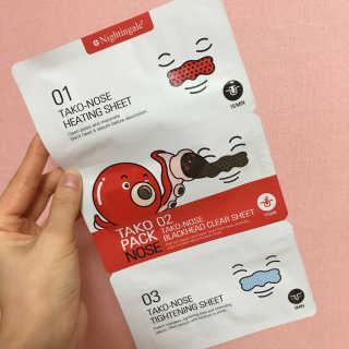 나이팅게일 TAKO PACK NOSE [문어코팩] — 4.5점을 준 리뷰어가 2017년 4월 올린 사용 사진
