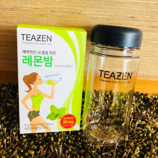 티젠 레몬밤 + 마이보틀 — 5점을 준 리뷰어가 2018년 7월 올린 사용 사진
