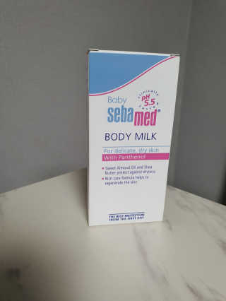 세바메드 베이비 바디밀크 200ml — 5점을 준 리뷰어가 2019년 12월 올린 사용 사진