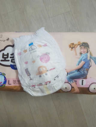 보솜이 액션핏 팬티형 — 4점을 준 리뷰어가 2019년 3월 올린 사용 사진