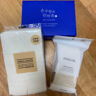 어반리브즈 프리미엄 화장솜 트라이얼 SET — 5점을 준 리뷰어가 2019년 7월 올린 사용 사진