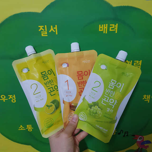 몸이반한 이중 곤약젤리 저칼로리4종_총8파우치 리뷰 사진