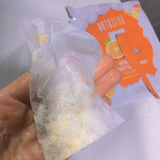 비알티씨 V10 파우더 클렌징 티백 2종 — 4.5점을 준 리뷰어가 2019년 2월 올린 사용 사진