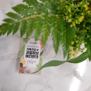 프롬바이오 가족건강엔 과일허브비타민13 — 5점을 준 리뷰어가 2018년 9월 올린 사용 사진