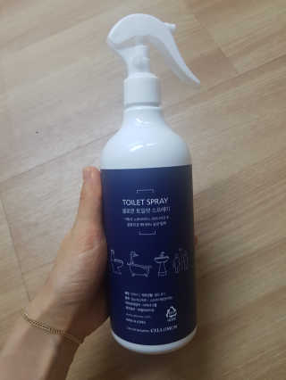 셀로몬 토일렛 스프레이 500ml — 5점을 준 리뷰어가 2018년 5월 올린 사용 사진