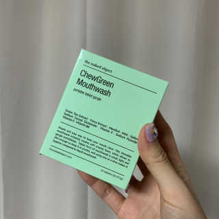 the naked object 발포가글 츄그린 그린티민트 — 4점을 준 리뷰어가 2019년 12월 올린 사용 사진