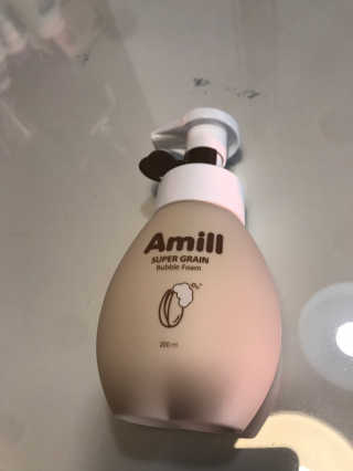 에이밀 슈퍼 그레인 버블 폼 200ml — 4점을 준 리뷰어가 2019년 9월 올린 사용 사진