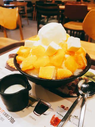 0.8L [공팔데이] 설빙 인절미설빙 기프티콘 — 5점을 준 리뷰어가 2019년 6월 올린 사용 사진