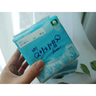 보타메디 마이아이엠 생리대 — 5점을 준 리뷰어가 2018년 11월 올린 사용 사진