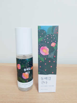 르플랑 제주 패브릭 퍼퓸 60ml 8종 — 5점을 준 리뷰어가 2018년 10월 올린 사용 사진