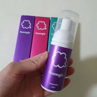 폼글 I foamgle [폼글] 거품가글 50ml 3종 - 민트, 라벤더, 라즈베리 — 5점을 준 리뷰어가 2019년 12월 올린 사용 사진