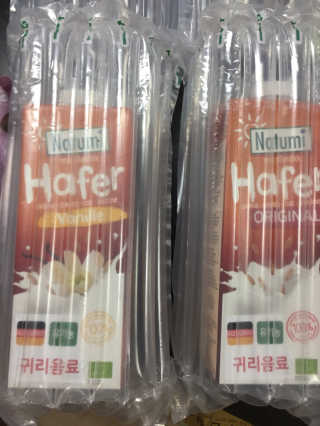 나투미 귀리음료 오리지날 1L + 바닐라 1L — 5점을 준 리뷰어가 2019년 2월 올린 사용 사진