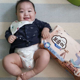 보솜이 액션핏 팬티형 — 5점을 준 리뷰어가 2019년 3월 올린 사용 사진