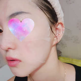 클리앳 콜라겐 액티브 마스크 10매 — 4.5점을 준 리뷰어가 2019년 7월 올린 사용 사진